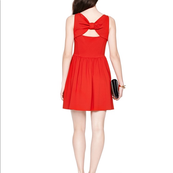 kate spade Dresses & Skirts - Kate Spade Red Ponte Bow Beck Dress